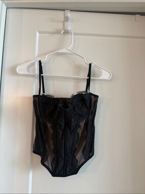 Urban Outfitters Out From Under Black Corset Top